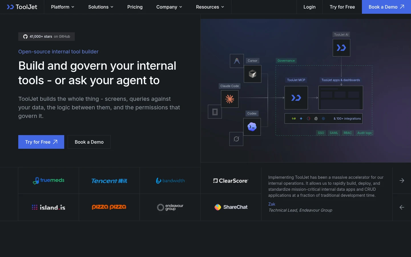 ToolJet as a top appsmith alternative