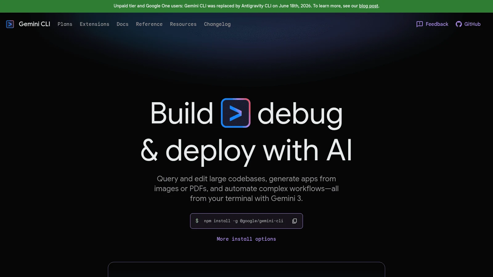 Gemini CLI as a top claude code alternative