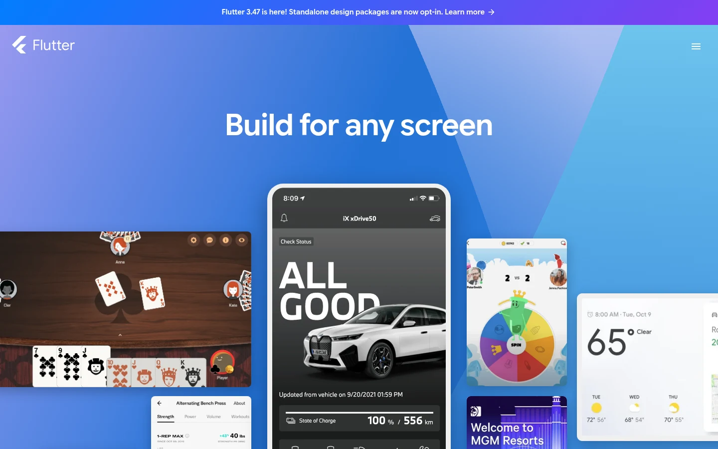 Flutter as a top flutterflow competitor