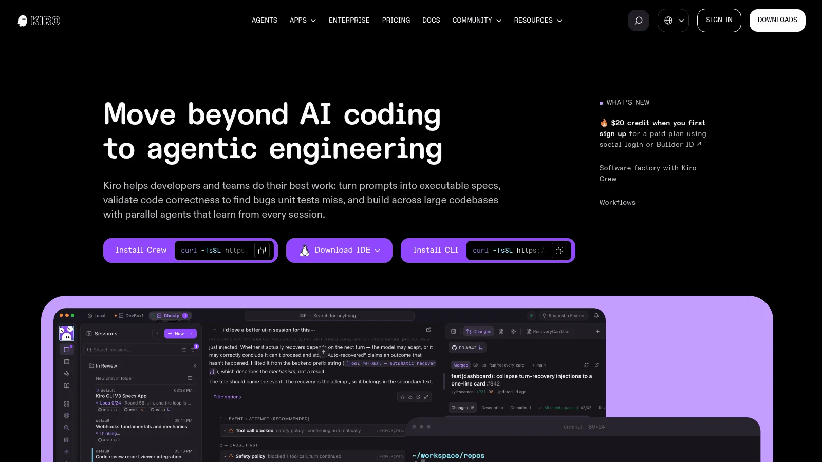 Kiro as a top github copilot alternative