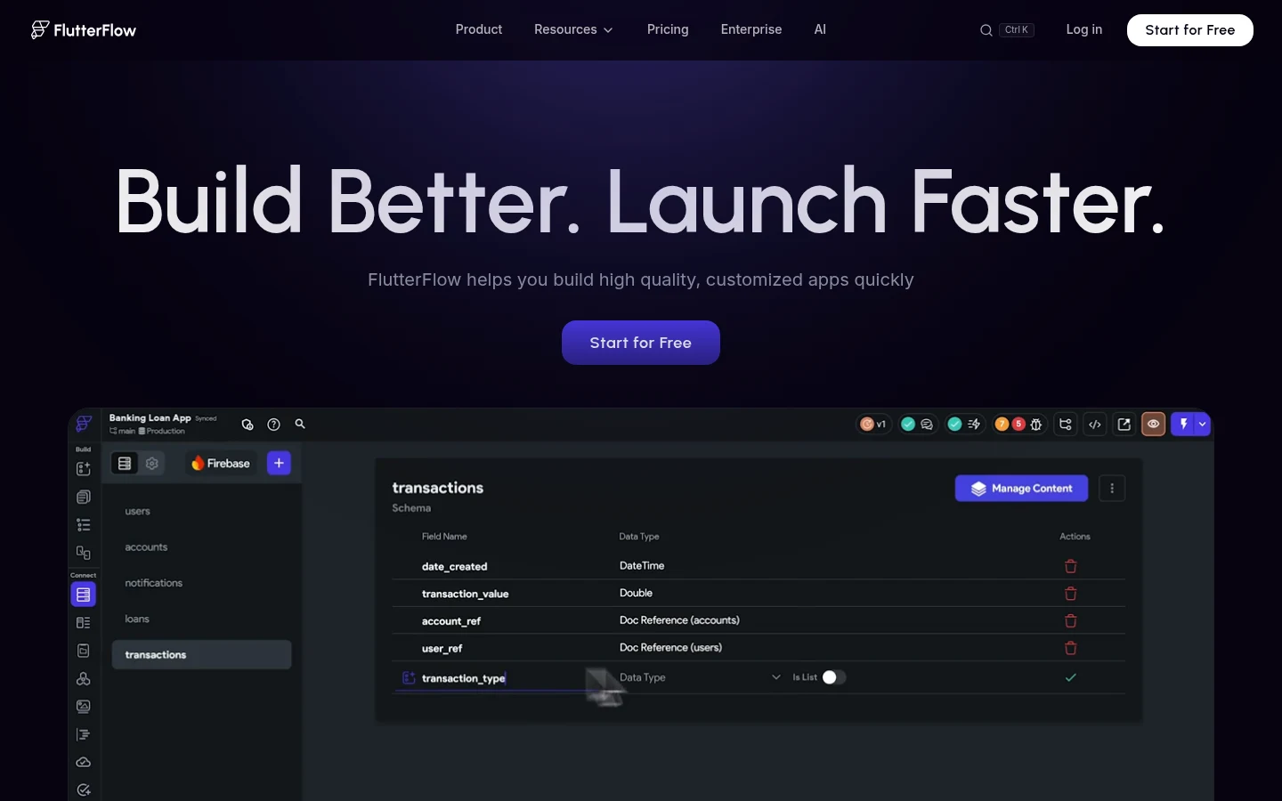 FlutterFlow as a top thunkable alternative