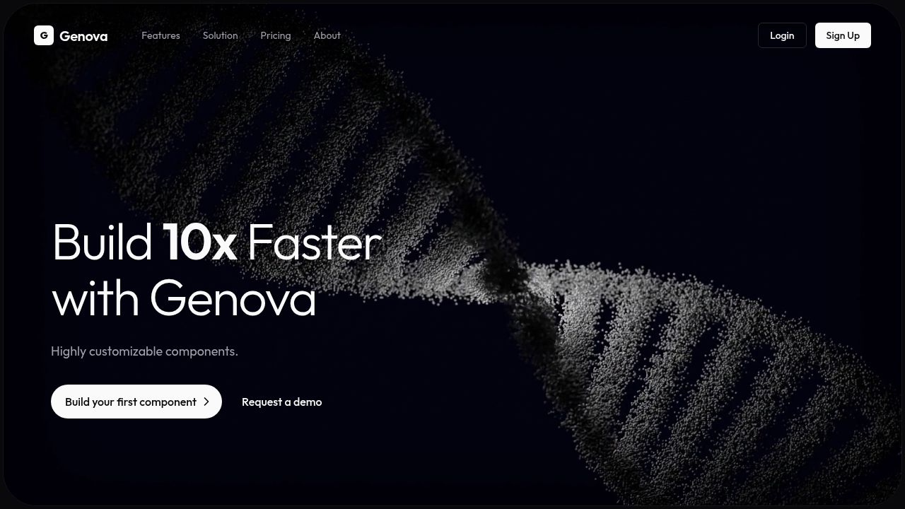 Genova — AI tool, built in Awesomic Studio